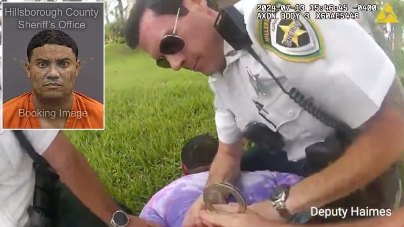 WATCH: Florida Deputies Arrest ‘Migrant’ Charged With Two Murders During Crime Spree