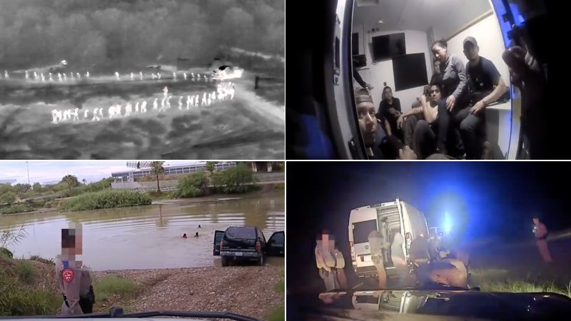 WATCH: Shock Footage Captures Overwhelmed Border Officials, Ongoing ...