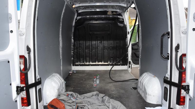 Swiss Police Bust African Smuggling 23 Male Migrants in Cargo Van