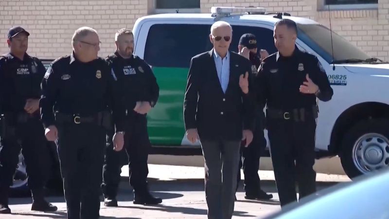 Biden Visits ‘Potemkin Village’ Version of El Paso