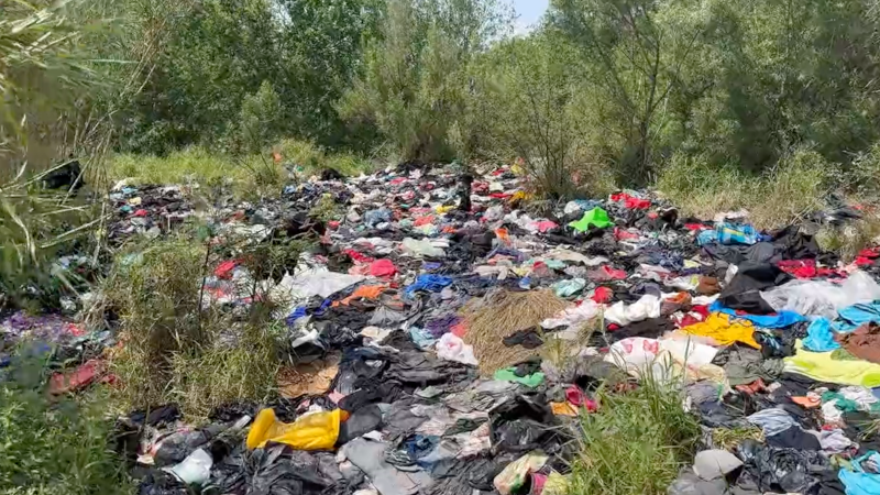 WATCH: Illegal Aliens Trashing Texas On Way Into US