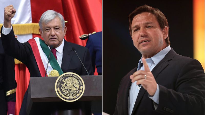 Mexican President Slams DeSantis as "Anti-Immigrant"