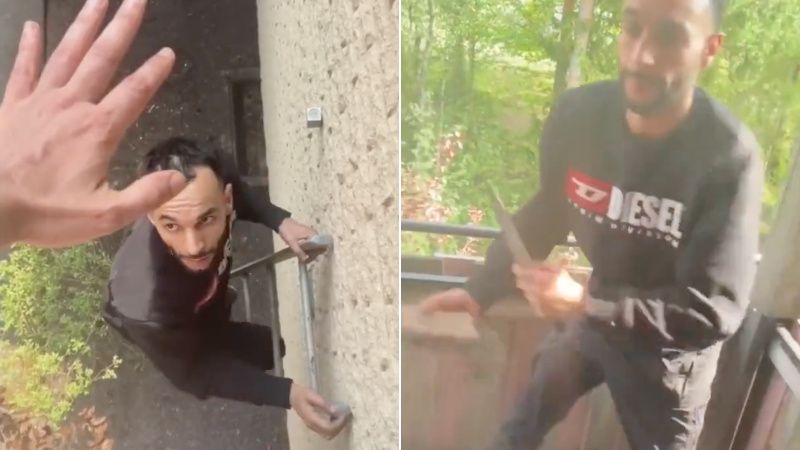 Sweden: Knife-Wielding Migrant Climbs Ladder, Storms Apartment to Attack Ex-Girlfriend