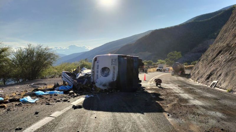 Mexico Bus Crash Leaves 18 Migrants Dead, Dozens Injured