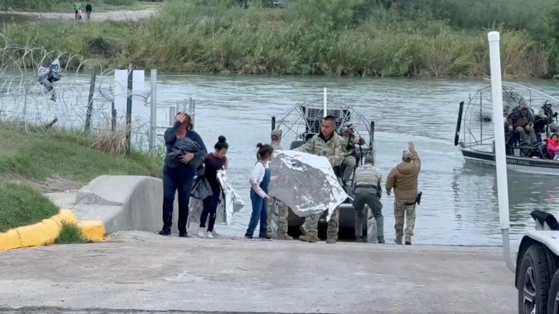 WATCH: Chaos at Rio Grande as Hundreds of Illegals Attempt Another Mass Crossing Into Eagle Pass