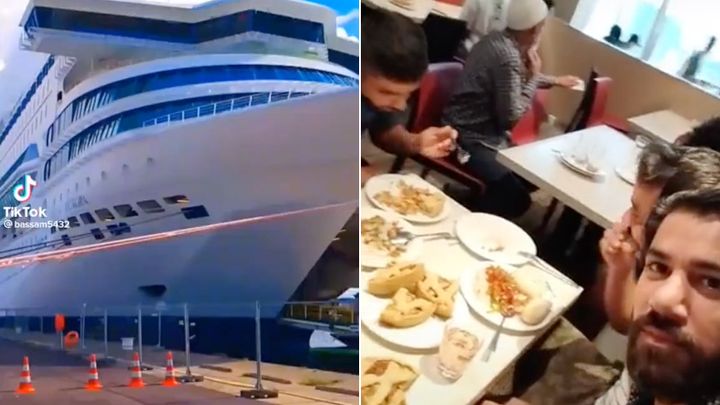 Migrants Housed on Luxury Cruise Ship in Netherlands Gloating on TikTok