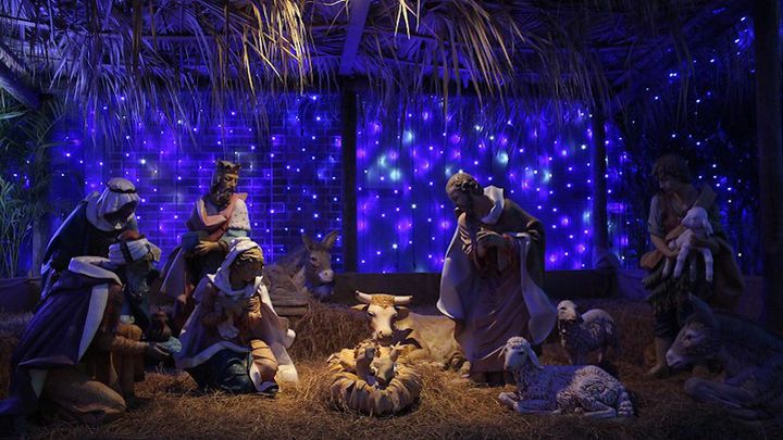 Christmas Nativity Set Up on Border to Promote Invasion Agenda