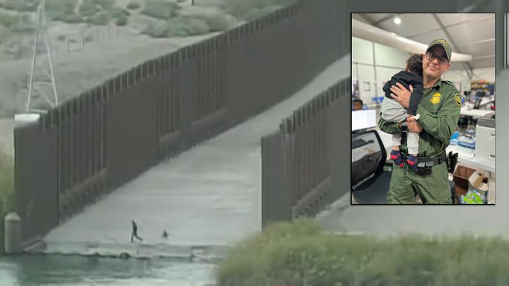 SHOCK VIDEO: Smuggler Abandons 1-Year-Old Migrant Child at Border River