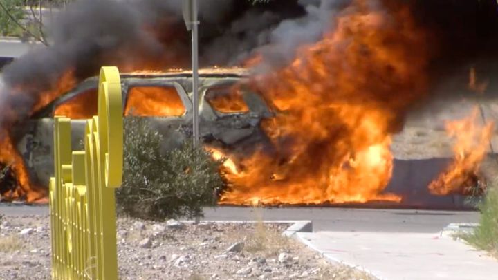Illegals Captured After High-Speed Pursuit Ends in Fiery Wreck Near El Paso Topgolf