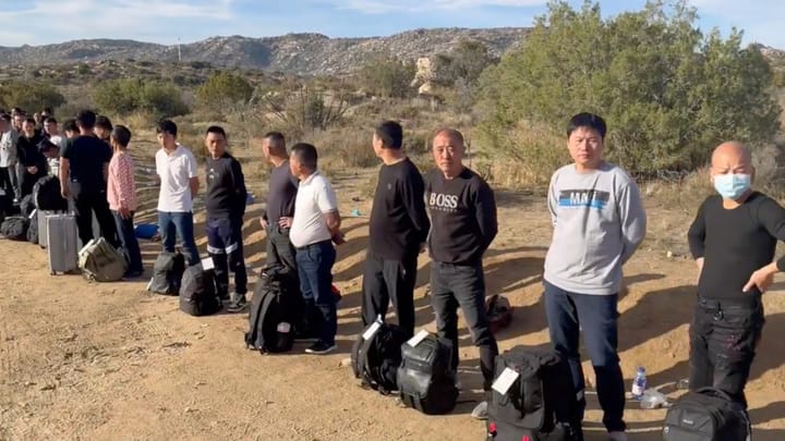 WATCH: Mobs of Chinese Men Invade California