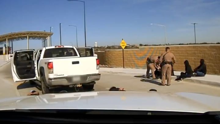 WATCH: Texas Troopers Arrest Teens Smuggling Illegal Aliens, Including 11-Year-Old Girl