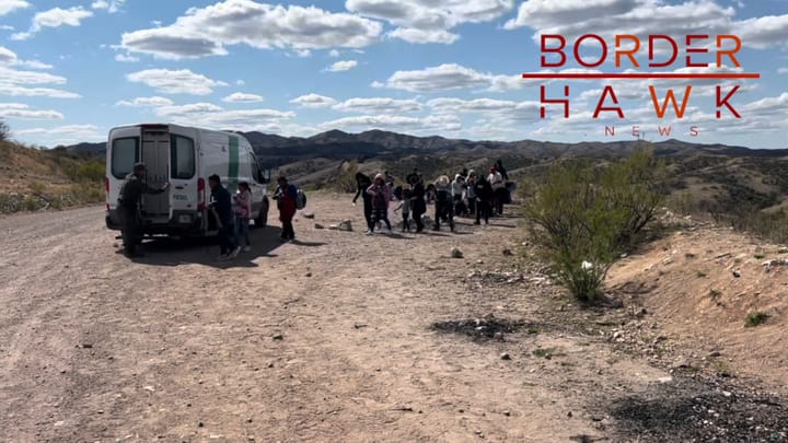 WATCH: Illegals Stroll Into Arizona Through Gap In Border Barrier