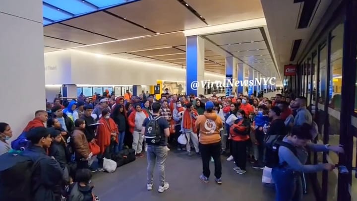 Shock Video: Hundreds of Illegals Flood Penn Station In NYC