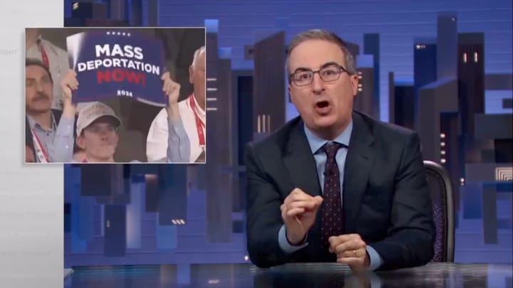 Debunking John Oliver's Claim That There Is "No Migrant Crime Wave"